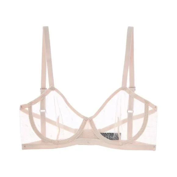 Else Sheer Pink Kate Underwire Bra - Picture 1 of 5